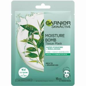 Garnier Moisture Bomb Super Hydrating amp Rebalancing Green Tea Tissue Mask 1 pcs