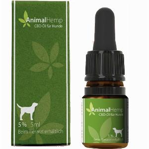 5 ml AnimalHemp CBDPflegeöl 5 für Hunde jetzt nur 1025  Rabatt von 15 