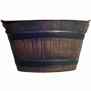 Barrel Planter With Handles