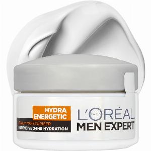 LOréal Paris Men Expert Hydra Energetic Moisturiser 50ml Refreshes Skin Restores Hydration Provides 24H Comfort