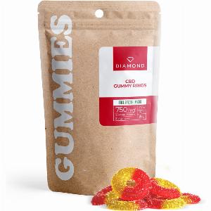50mg Full Spectrum CBD Gummy Rings  Diamond CBD Now Only 12 Save 60