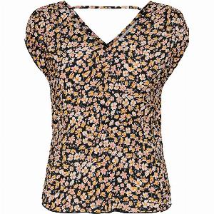 Tshirt donna Only onlfuchsia plisse wovens