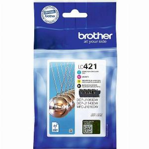 Brother LC421VAL  4farbig  Druckerpatrone  Multipack