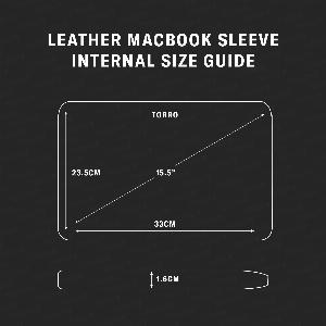 Enjoy 20 Discount on Black Leather Sleeve for 13 14 MacBook