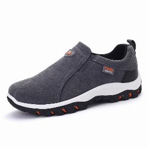 Chaussures décontractées hommes baskets chaussures de marche en plein air mocassins hommes chaussures confortables chaussures pour homme légères grande taille 48 noir