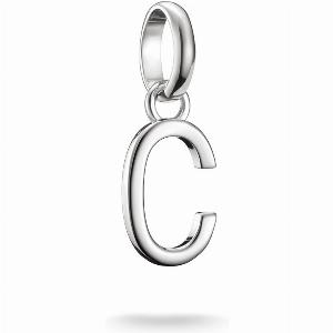THOMAS SABO Connect Silver Letter C Charm Pendant