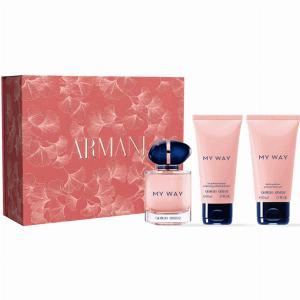 Coffretcadeau pour la Fête des Mères My Way Eau de Parfum 50 ml Un bouquet de fleurs blanches lumineux 50 ml  50 ml  50 ml