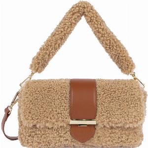 Sconto del 20 su Borsa Trotter in montone e pelle LANCASTER