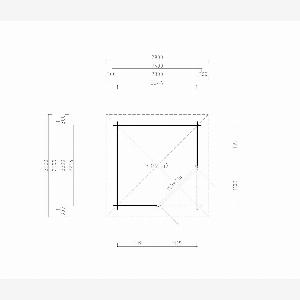 Fjordholz Gartenhaus Nina 44 B in Schwedenrot jetzt nur 3839