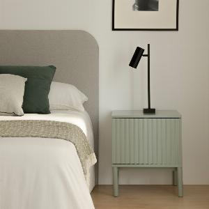 10 Rabatt auf 2 Wintergrün Nachttische mit 1 Schublade von Melton