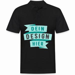 Männer Poloshirt günstig bedrucken lassen Keine Mindestbestellmenge  Spreadshirt