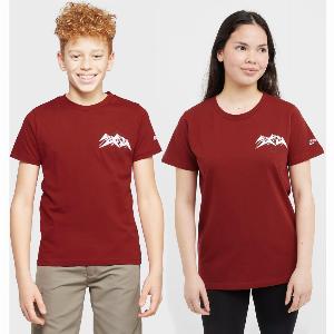 Berghaus Kids Small Side Mountain TShirt Red