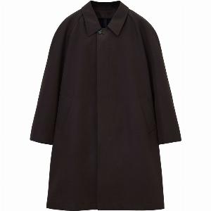 Enjoy 50 Discount on Lemaire Espresso Midi Car Coat with Buttons