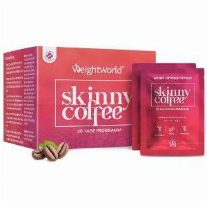 Kaffee zum Abnehmen Skinny Coffee von WeightWorld  28 Beutel für 4 Wochen