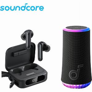 P41i  Wireless Earbuds with Portable Phone Charger Builtin  Glow  Portable Speaker with Synchronized Light Show