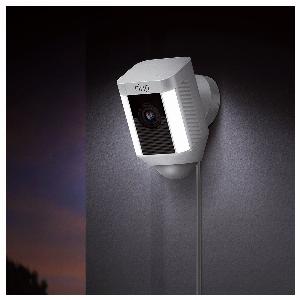 Sonic Direct Enjoy 55% Discount on the Ring 8SH2P7 WEU0 Wired Spotlight Cam in White 1080p