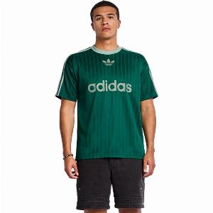 Adidas Football male Magliette  Verde  Poly Jersey  Foot Locker