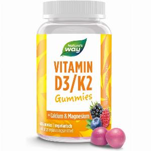 20 Rabatt Vitamin D3K2 Gummibärchen für die ganze Familie 60 Stück