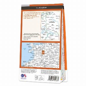 Ordnance Survey OS Map of Oswestry Explorer 240