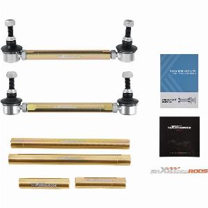 Suspension Stabilizer Front Adjustable Sway Bar End Links compatible for BMW E46  M3