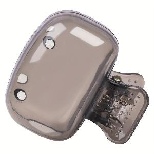 10 colori CopriTestina per Spazzolino da Viaggio CopriTestina per Spazzolino da Denti Tappo Protettivo per Spazzolino da Denti Custodia Protettiva in Plastica Portatile Clip per Viaggi Domestici 2PCS trasparente