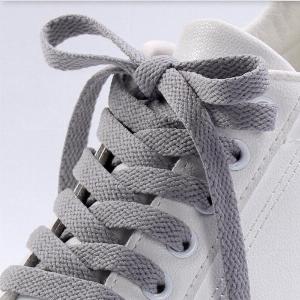 Lacets épais classiques décontractés pour chaussures de sport lacets plats pour chaussures de sport loisirs baskets pour femmes accessoires 100cm