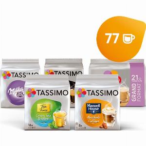 Café Douceur  5 Packs de Dosettes Tassimo à Découvrir