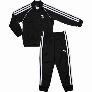 Adidas Superstar Unisex Tracksuits  Black  Size 9  12 Months