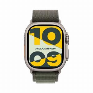Apple Watch Ultra GPS  Cellular 49mm titanio Alpine Loop verde scuro M  Ricondizionato  buono  Grade B