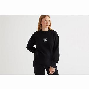Arsenal Womens Black Concordia Sweatshirt Black
