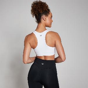 30 Rabatt Damen SportBH Racerback in Weiß Größe S