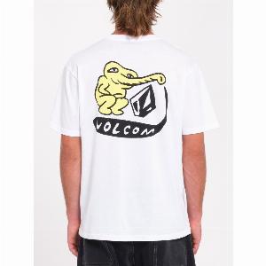 Volcom Tshirt Santi Stoned  WHITE