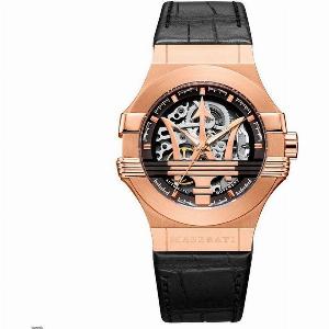 Maserati R8821108002 Potenza Automatic Mens Watch BlackSkeleton 269 20 Off