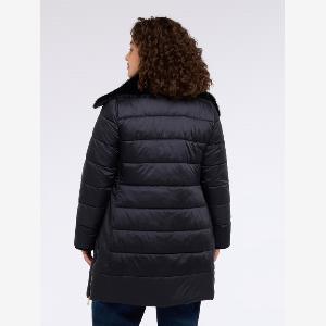 Fiorella Rubino  Piumino bimaterico con imbottitura in Sorona Aura Donna Nero Taglia 41 50 IT