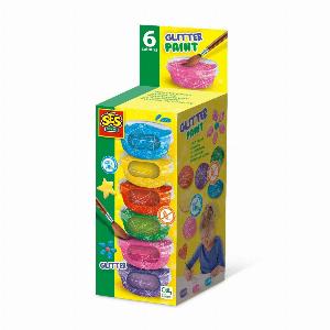 Robbie Toys Ltd Poster Paint Glitter 6x45ml