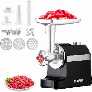 Get 26 Discount on Black and Silver 1800W Electric Meat Grinder