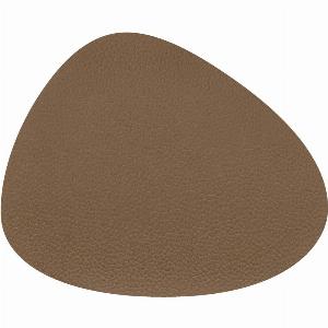 Sottobicchiere Kaja design organico ERWIN M 11x13 cm LxL tortora organica 4 pz  confezione
