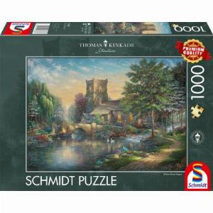 Schmidt Spiele Willow Wood Kapelle 1000 Teile Puzzle SchmidtSpiele57367