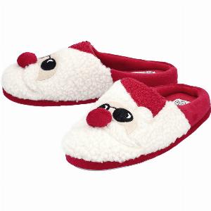 Réduction de 40 sur les pantoufles de Noël esmara pour femme rouge 42