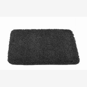 como Badteppich  Softy  grau  Synthetik  Maße cm B 50 Heimtextilien  Badtextilien  Sconto