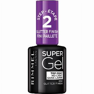 Rimmel Super Gel Top Coat  Glitter Finish