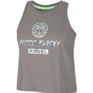 Bidi Badu Good Vibes Logo Chill Débardeur Tank Top Femmesgrisbleu Gris M