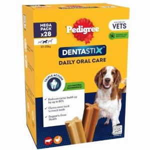 Pedigree Dentastix Daily Adult Medium Dog Treats 4x28 sticks