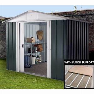 Yardmaster 89GEYZ Metal Shed with Floor Support Frame 226 x 267m