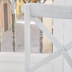 17 Rabatt Weiß gewaschener Ulmenmassivholzstuhl aus Bihar