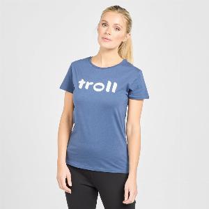 Get 70 Off Troll Womens Logo TShirt in Blue