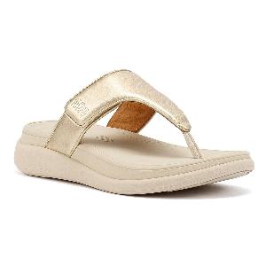Enjoy 54 Discount on FitFlop FMode Go Adjustable Womens Platino Sandals
