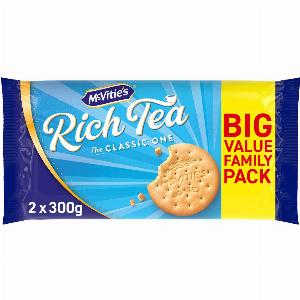 McVities Rich Tea The Classic One Twin Pack 2 x 300g 600g