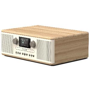 Classic CD6  Der charmante CDPlayer und Digitalradio in BaumwollWeißEiche