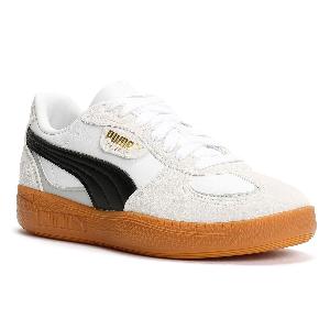 Puma Palermo Moda Baskets Grise En Cuir Pour Femmes